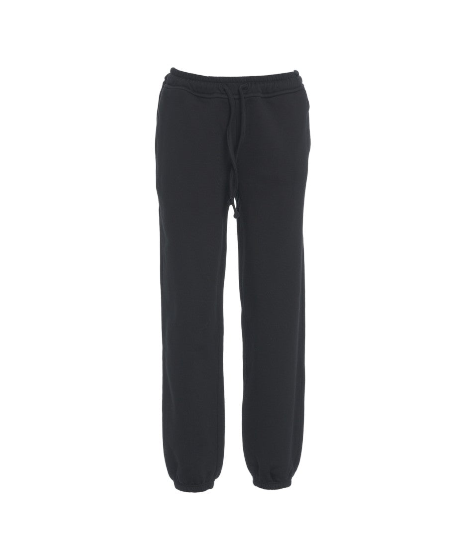 Closed Relaxed Fit Organic Cotton Joggers With Adjustable Waist And Ribbed Cuffs