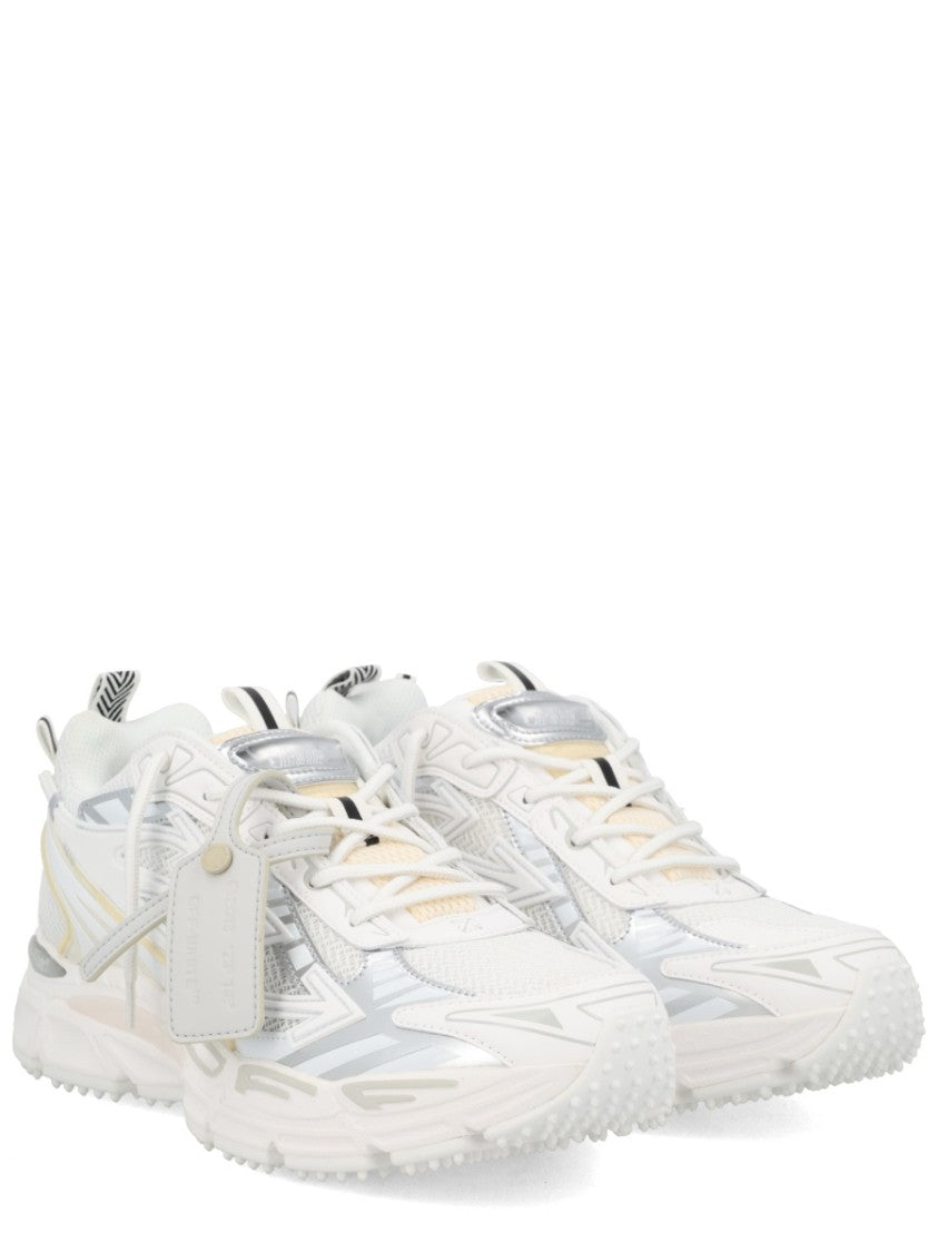 Off-White Be Right Back Layered Reflective Synthetic Sneakers