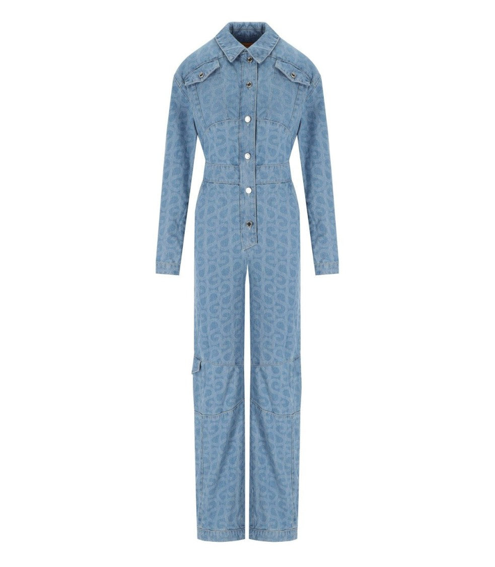 Stine Goya Louisiana Denim Jumpsuit