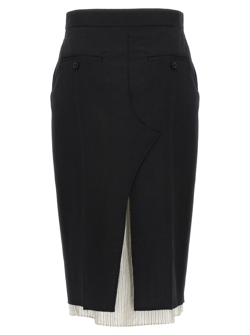 Marni Exposed Lining Skirt