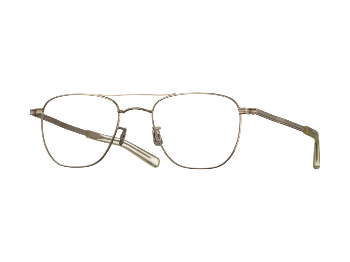Eyevan 196 Thin Metal Square Eyeglasses