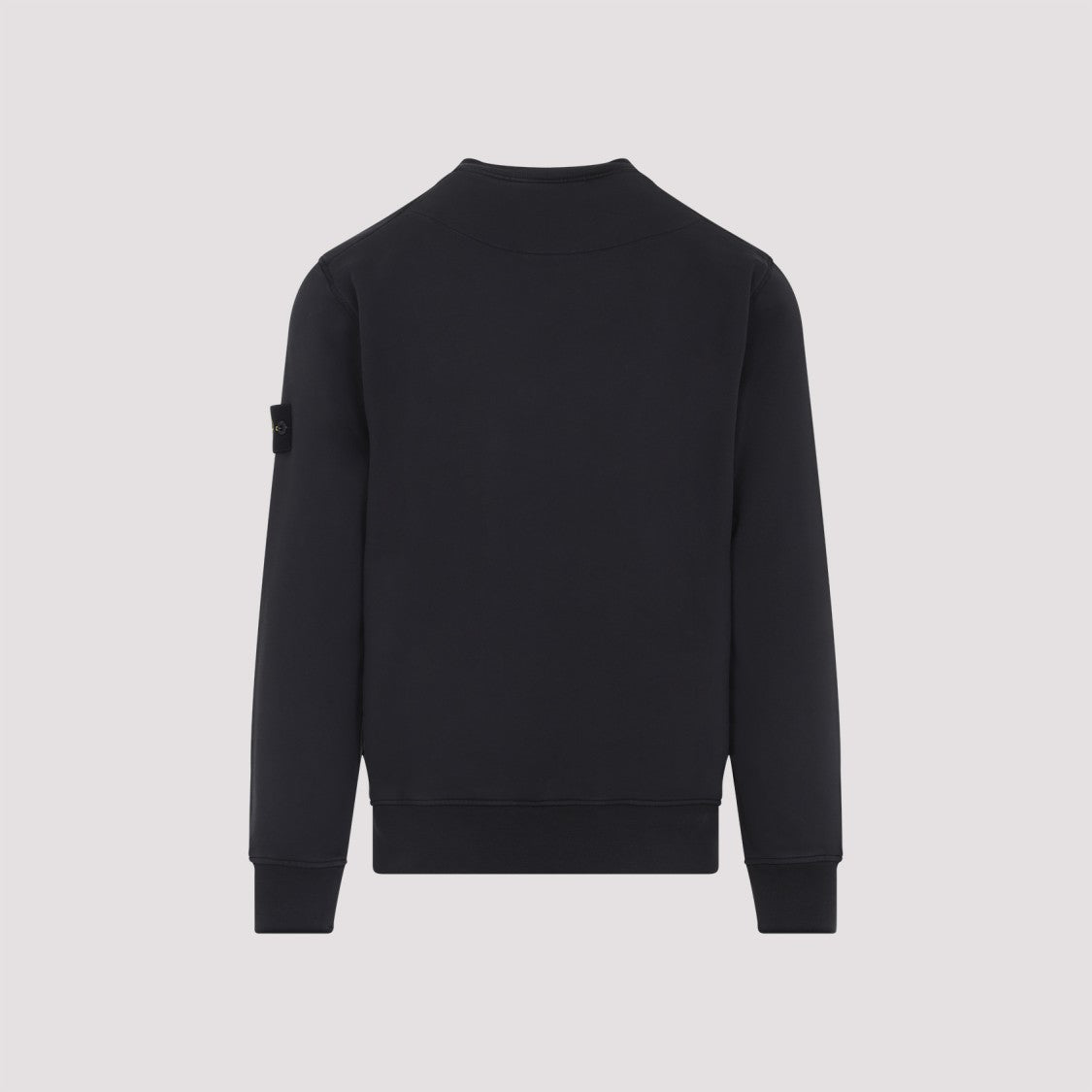 Stone Island Dark Grey Cotton Fleece Sweatshirt