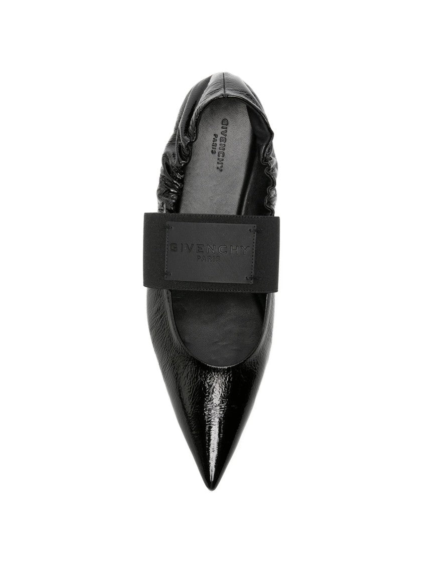 Givenchy Black Crush Ballerina Calf Leather Flats