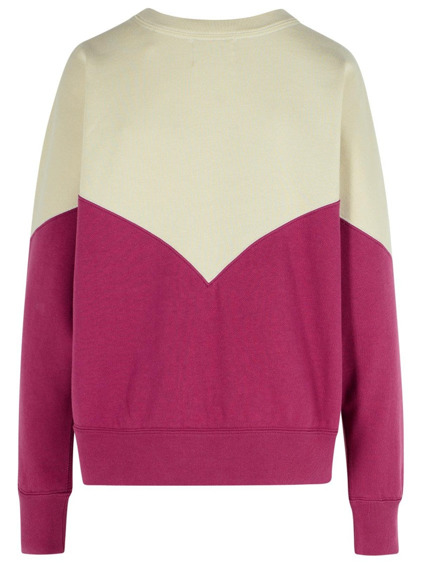 Isabel Marant Étoile Houston' Sweatshirt In A Grape-And-Eye Cotton Blend
