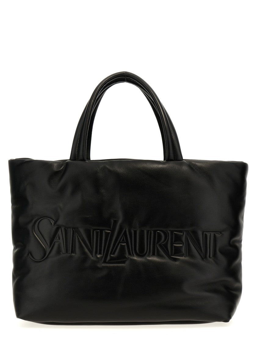 Saint Laurent Appa Leather Shopping Bag