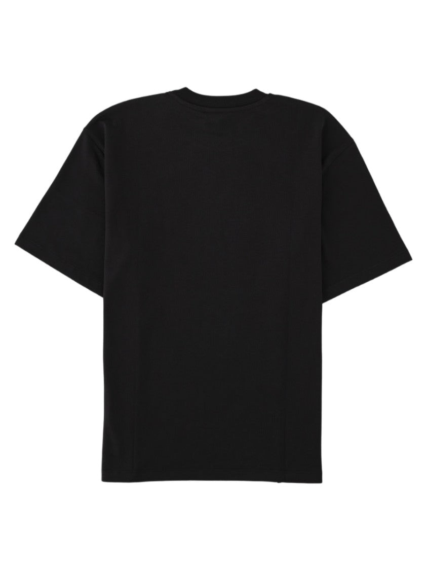 Ganni Black Teddy Bear Graphic Cotton T-Shirt