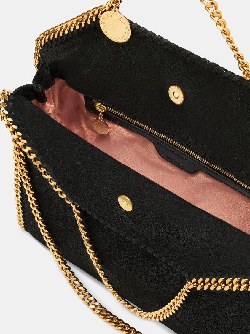 Stella Mccartney Falabella Tote Bag With Diamond-Effect Chain Details