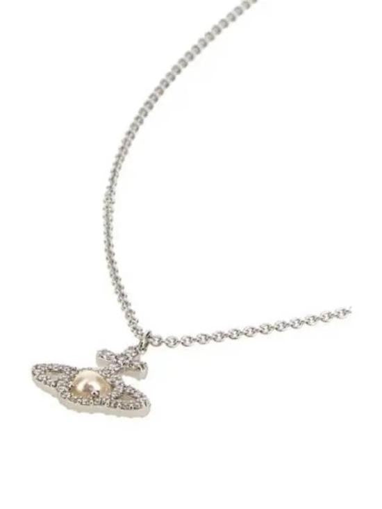 Vivienne Westwood Planet Pendant Necklace With Central Pearl