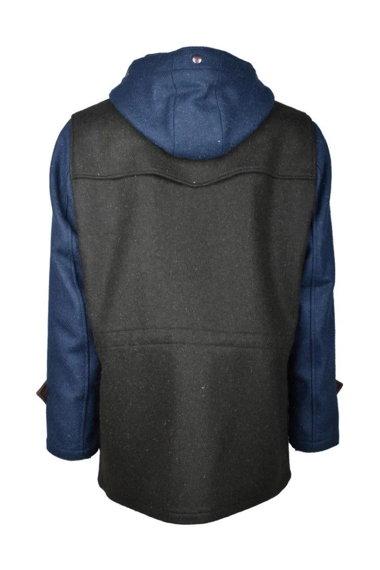 Equipe 70 Blue/Green Virgin Wool Parka