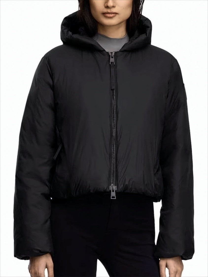 Canada Goose Cropped Puffer Jacket With High Collar