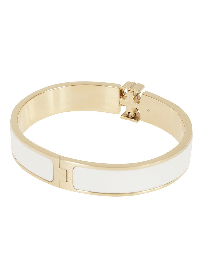 Tory Burch Gold-Tone Stainless Steel Bracelet