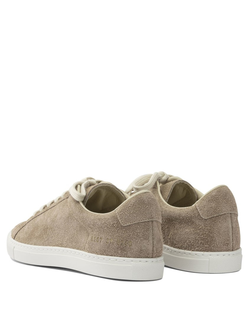 Common Projects Low-Top Textured Suede Sneakers