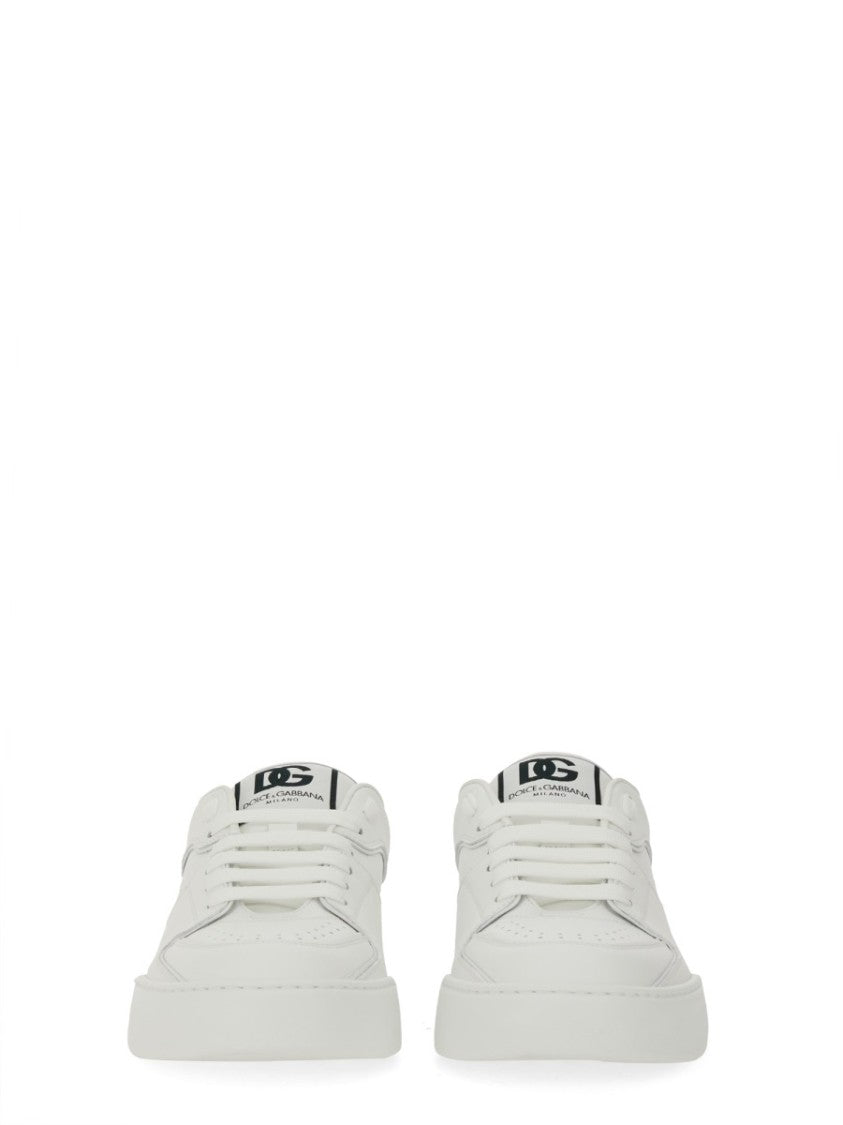 Dolce & Gabbana New Roma Leather Sneakers