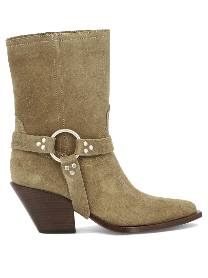 Sonora "Atoka Belt" Ankle Boots