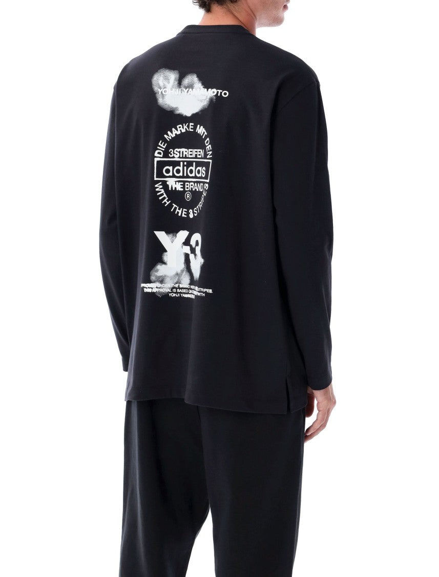 Y-3 Graphic Long Sleeves T-Shirt