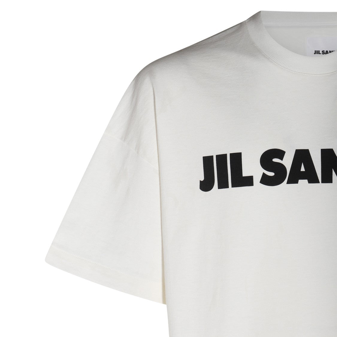 Jil Sander White Cotton T-Shirt