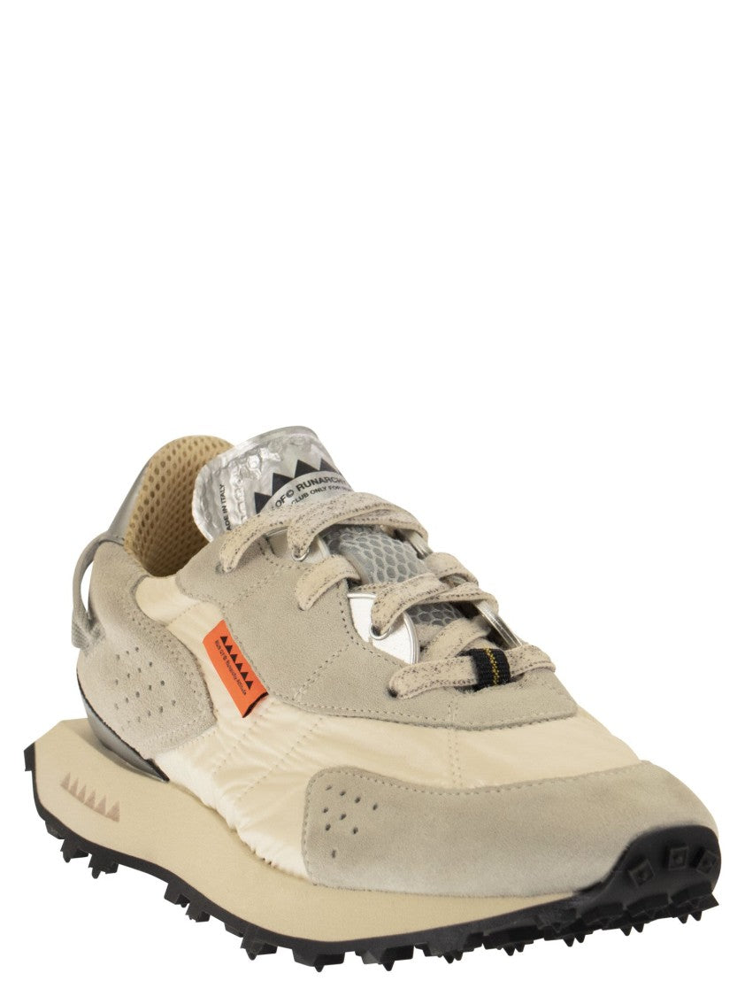 Run Of Vaporix - Suede And Nylon Trainers