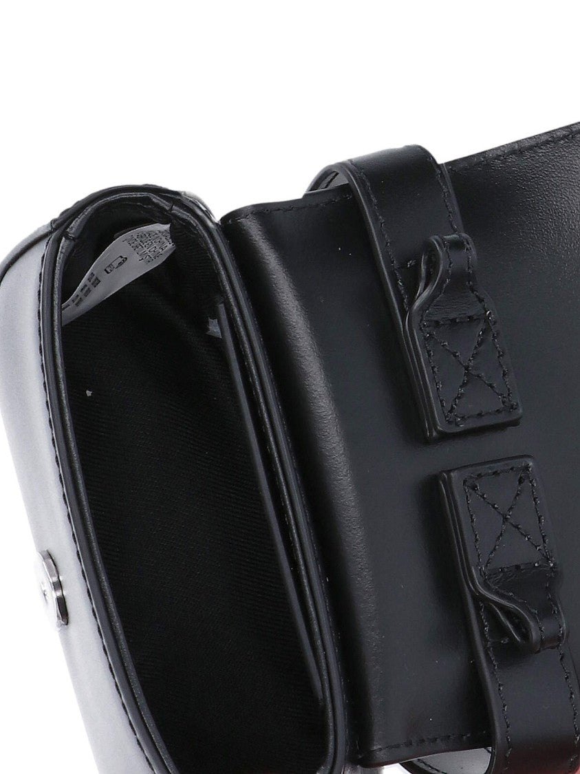 Diesel Mini Shoulder Bag In Soft Nappa Leather