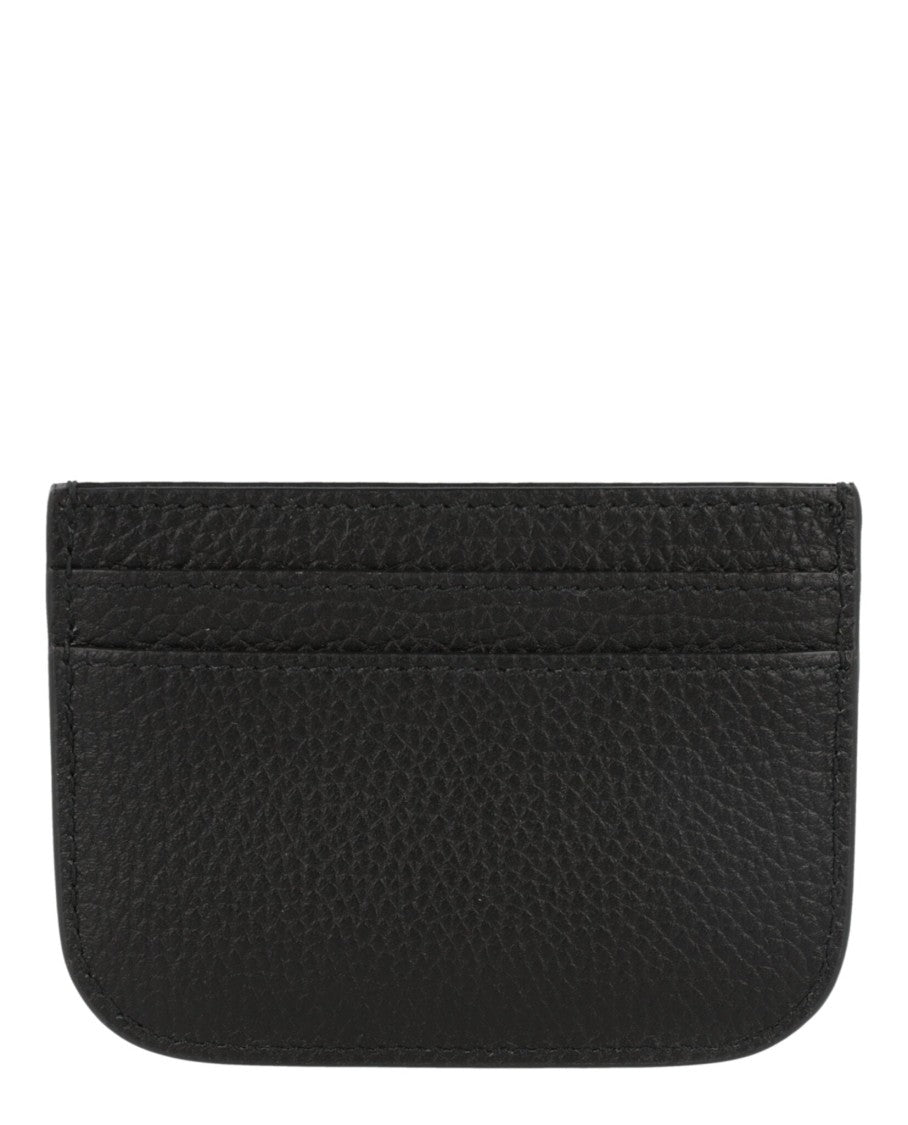 Burberry Rocking Horse Calfskin Leather Card Case
