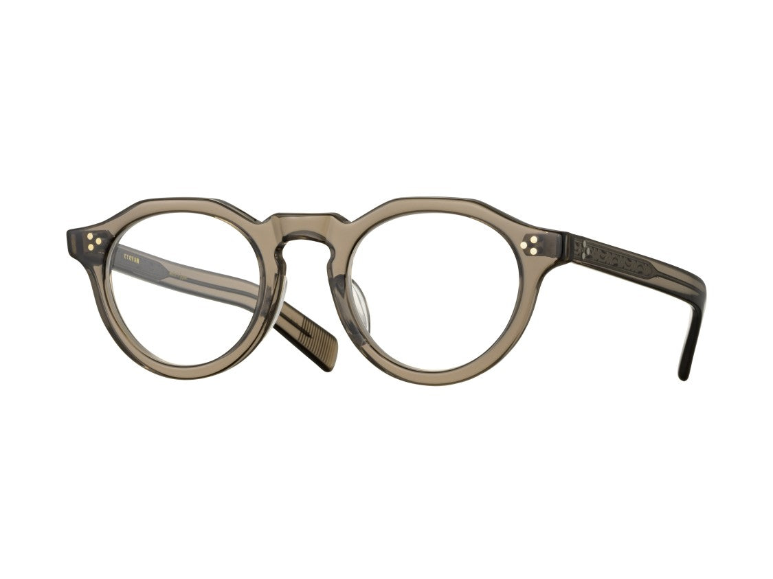 Eyevan Taupe Mason-E2 Rx Translucent Eyeglasses