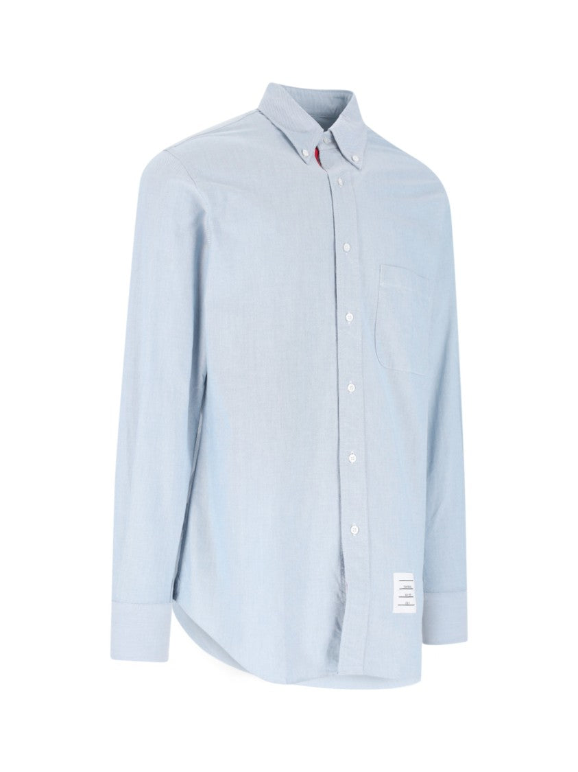 Thom Browne Logo Shirt – Light Blue