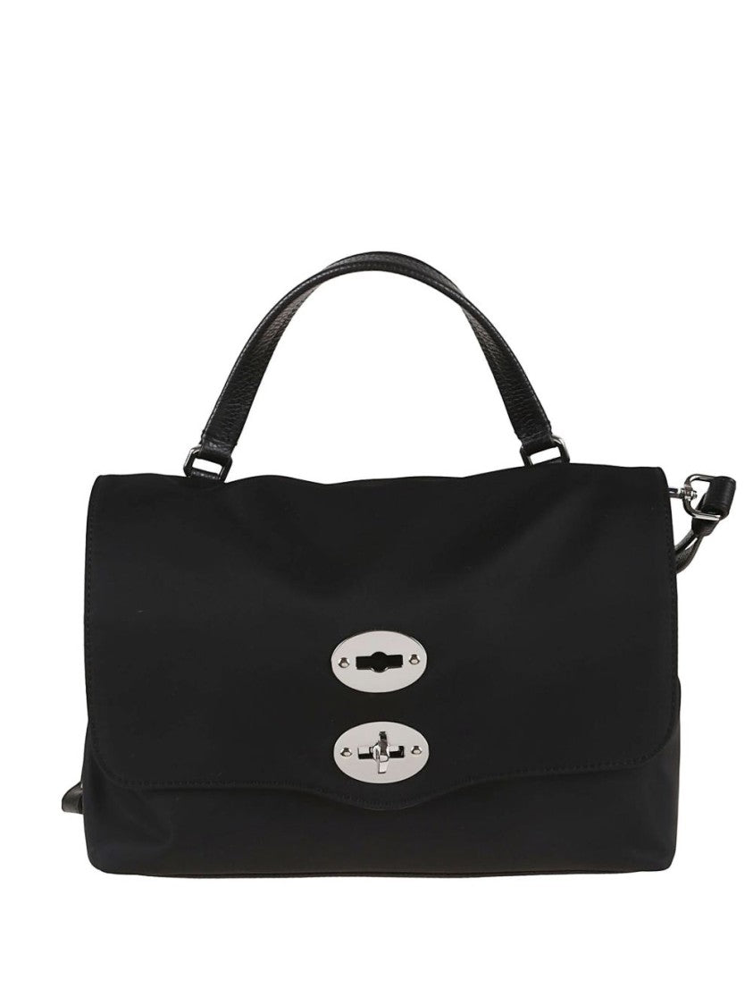 Zanellato Crafted Black Leather Handbag