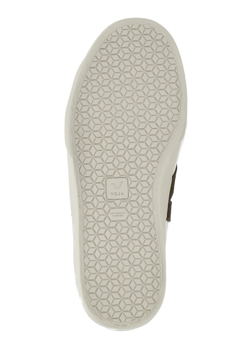 Veja Esplar White Suede Low-Top Sneakers