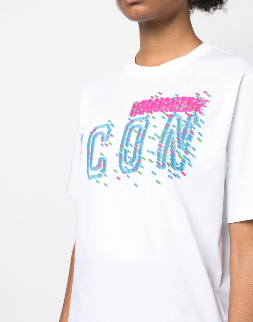 Dsquared2 Icon Print Logo T-Shirt