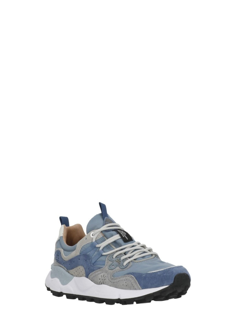 Flower Mountain Beige Yamano 3 Suede Inserts Sneakers