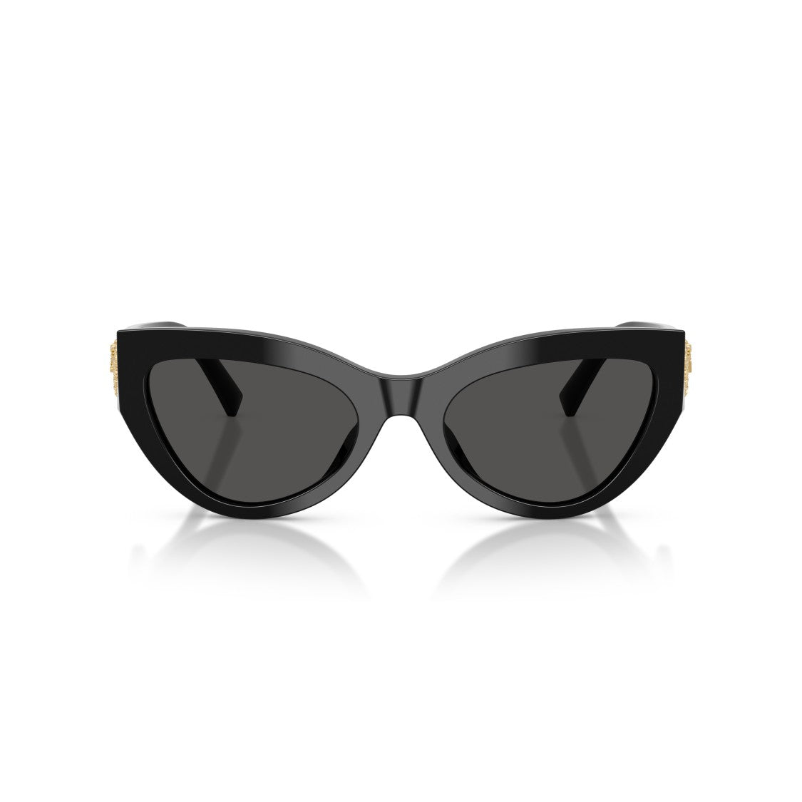 Dolce & Gabbana 0Dg4536 Bold Cat-Eye Sunglasses With Gold Emblem
