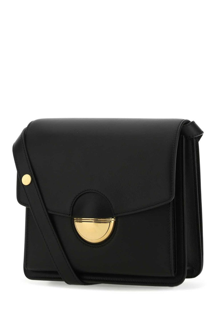 Proenza Schouler Black Leather Dia Shoulder Bag