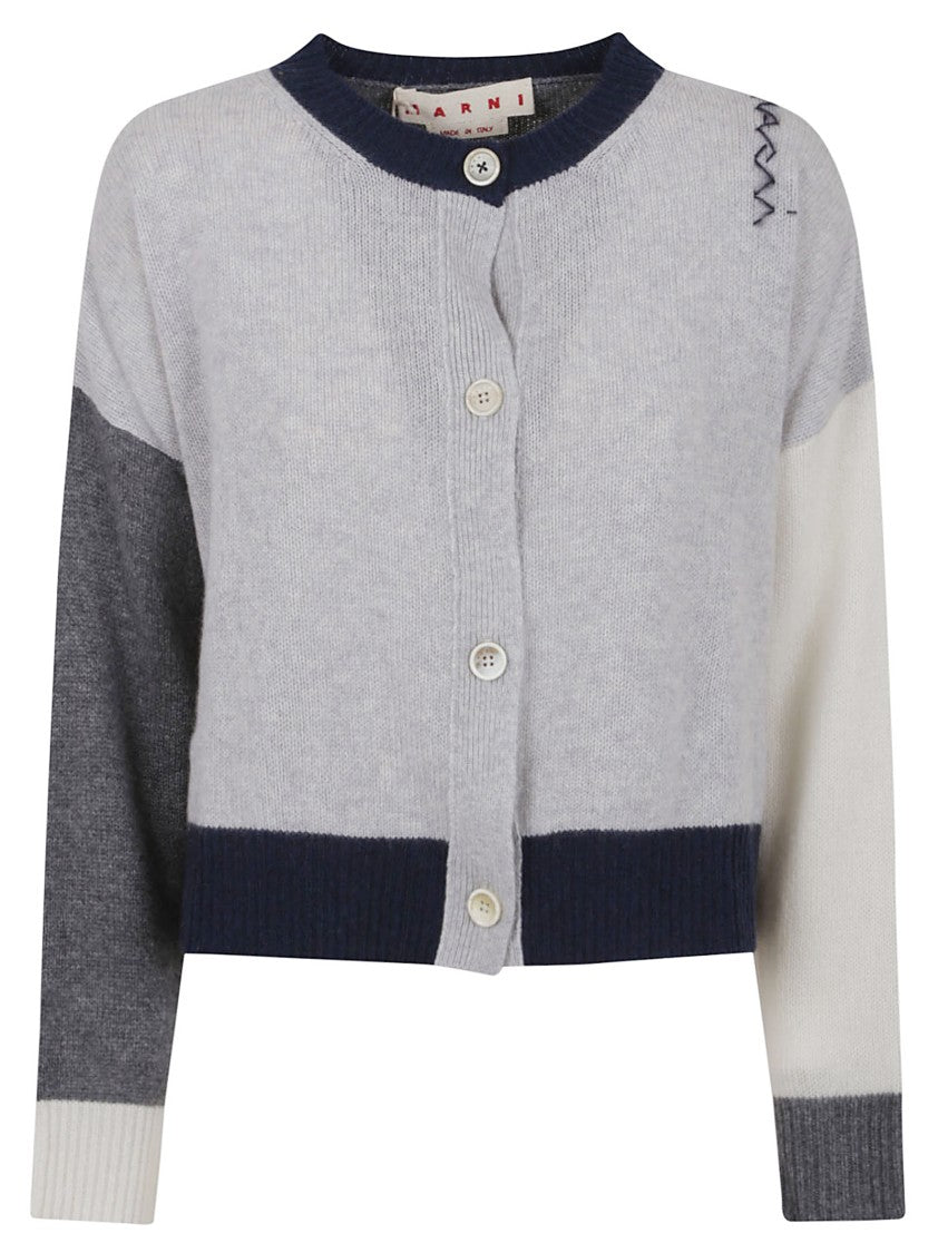 Marni Hand-Embroidered Cashmere Cardigan