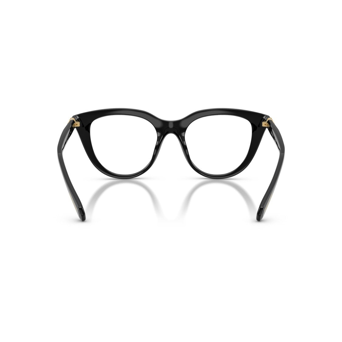 Swarovski Glossy Black Bold Cat-Eye Eyeglasses