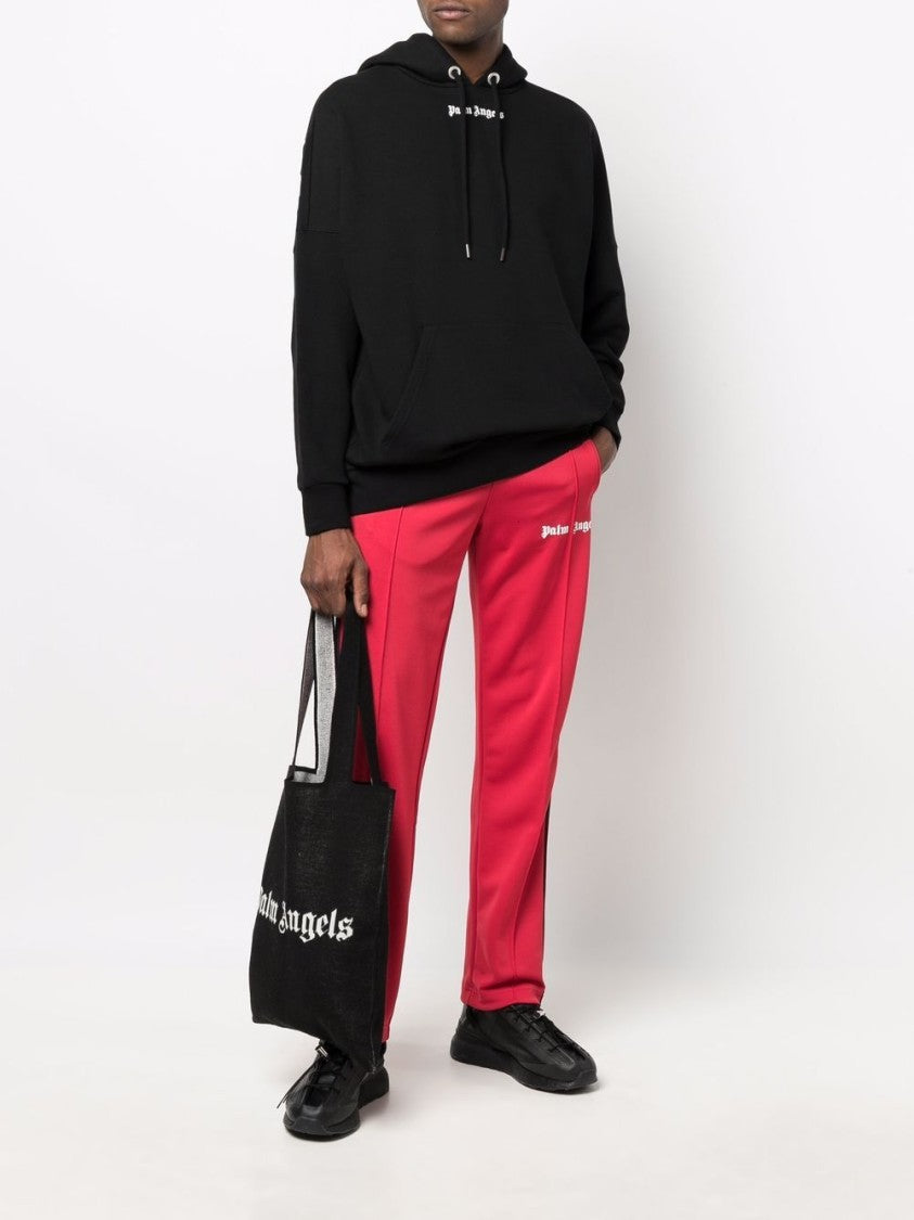 Palm Angels Knit Shopper Logo Tote Bag