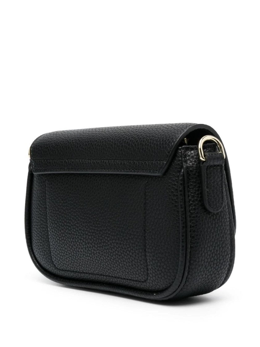 Emporio Armani Structured Black Mini Crossbody Bag