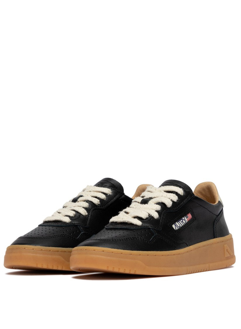 Autry Low-Top Sneakers In Soft Leather And Nubuck Accents
