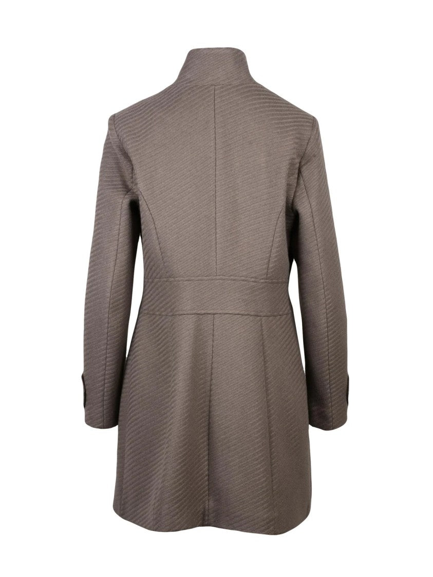 Lakore Turquoise Wool-Blend Coat