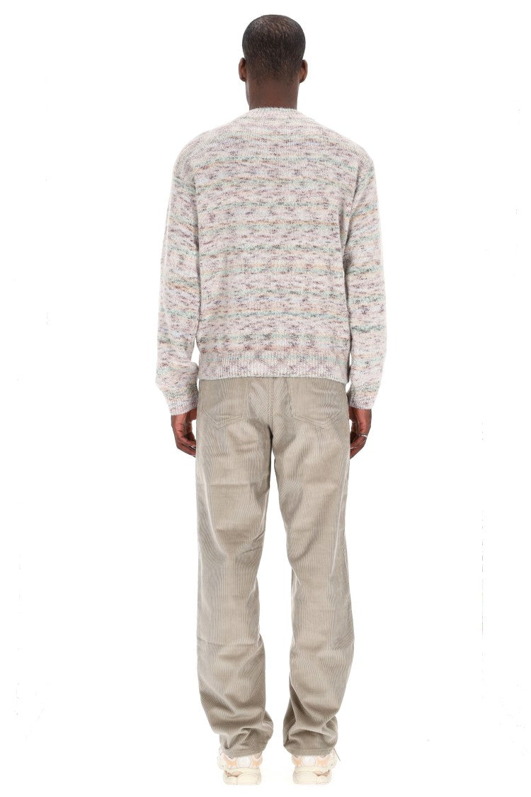 A.P.C. Bastian Mouliné Wool Crewneck Sweater