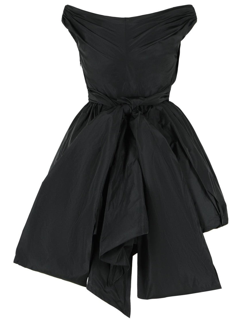 Blumarine Black Polyester Mini Dress