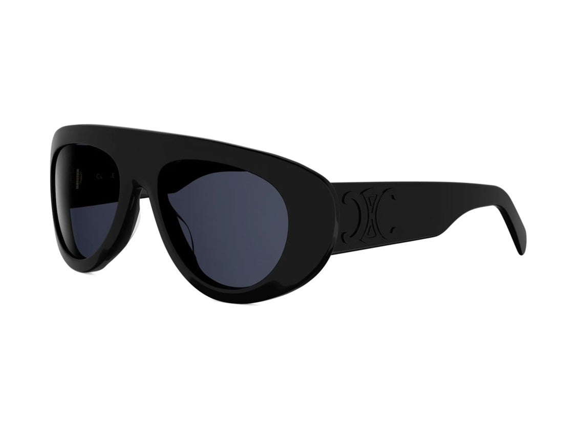 Celine Black Cl40340u Oversized Acetate Sunglasses
