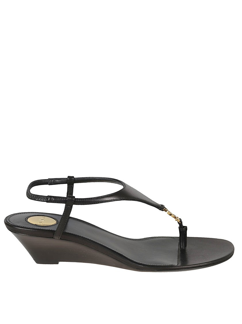 Saint Laurent Lamb Leather Sandals