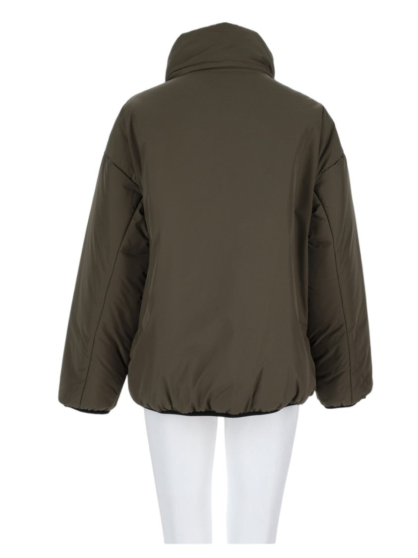 Fay Blue Padded Short Polyamide Coat