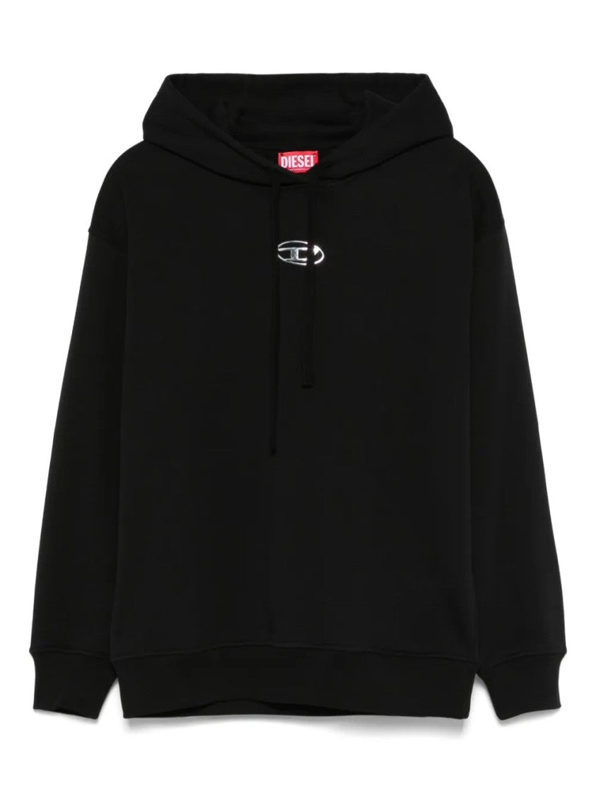 Diesel Relaxed-Fit Hoodie With Kangaroo Pocket And Drawstring Hood