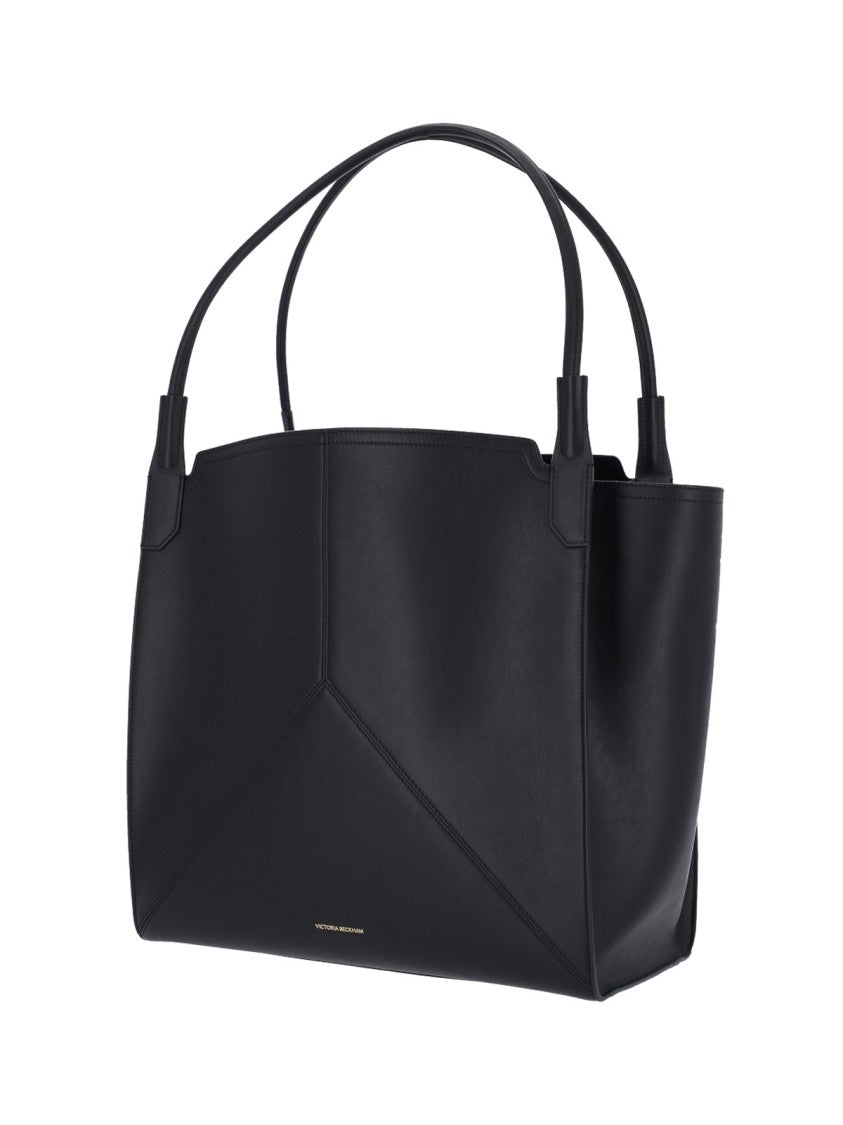 Victoria Beckham 'Victoria' Tote Bag – Black & Bordeaux
