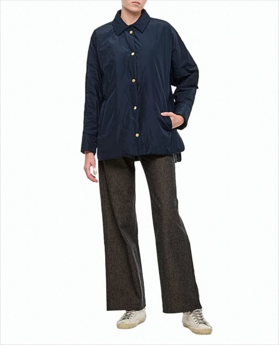 Max Mara Padded Jacket With Classic Collar