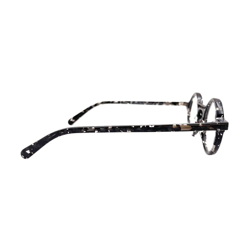 Matttew Figuier Round Acetate Sunglasses With Keyhole Bridge