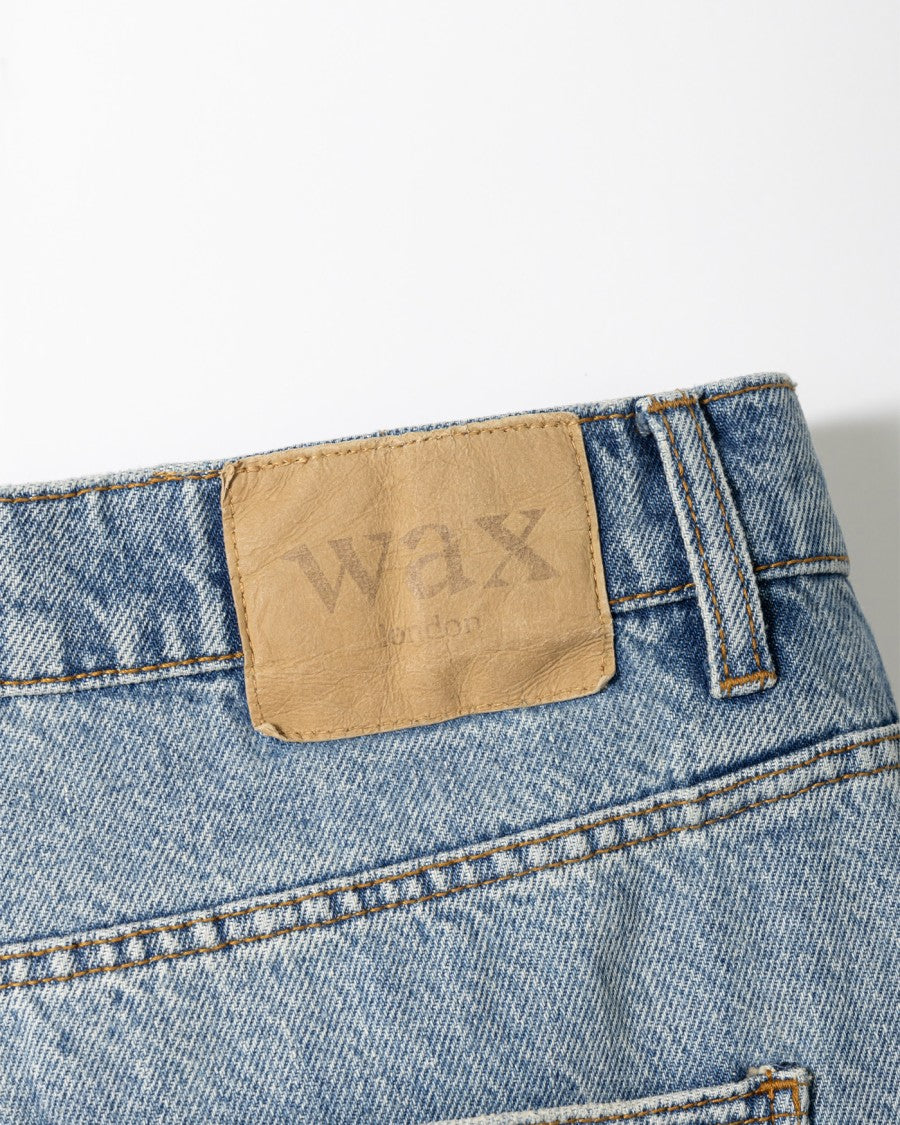 Wax London Russel Straight Fit Jeans In Vintage Denim