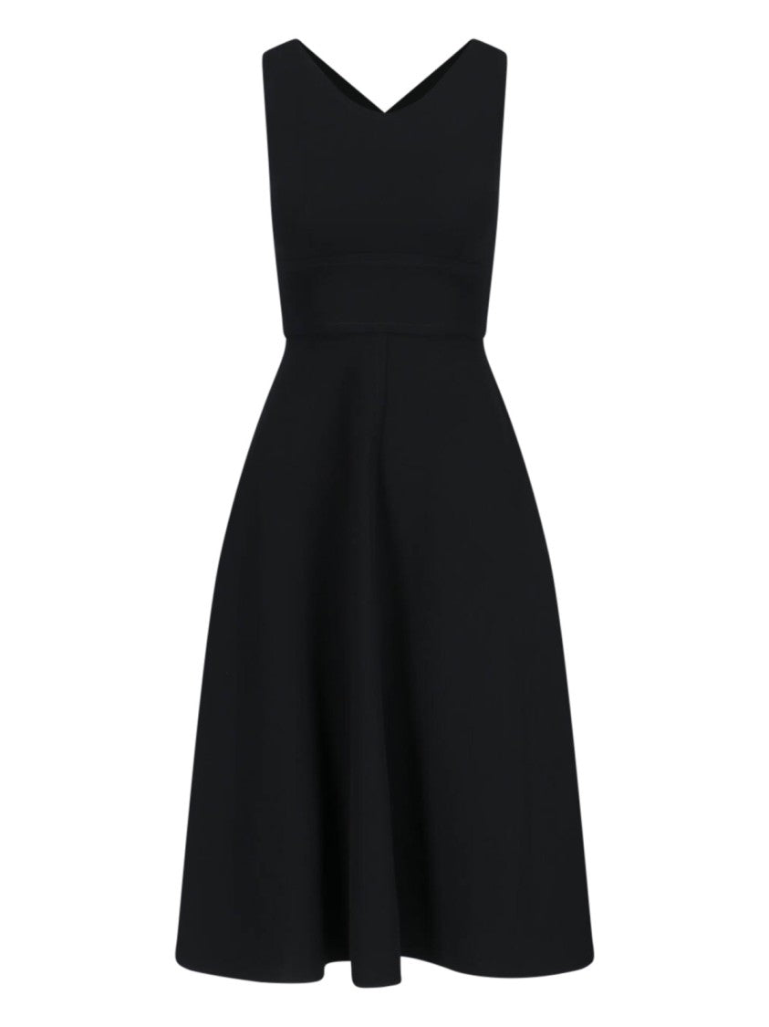Aspesi "Svasato" Midi Dress – Black