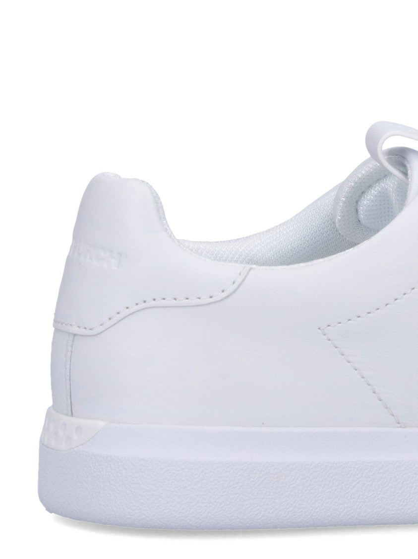 Tory Burch White Nappa 'Howell Court' Sneakers – White