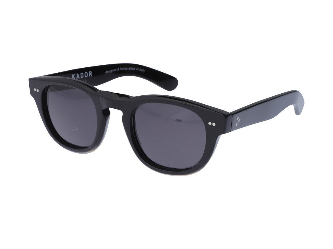 Kador Silver Kosmo/N Glossy Round Sunglasses